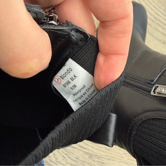 Blondo waterproof ankle boots size 8/8.5 - Picture 9 of 10